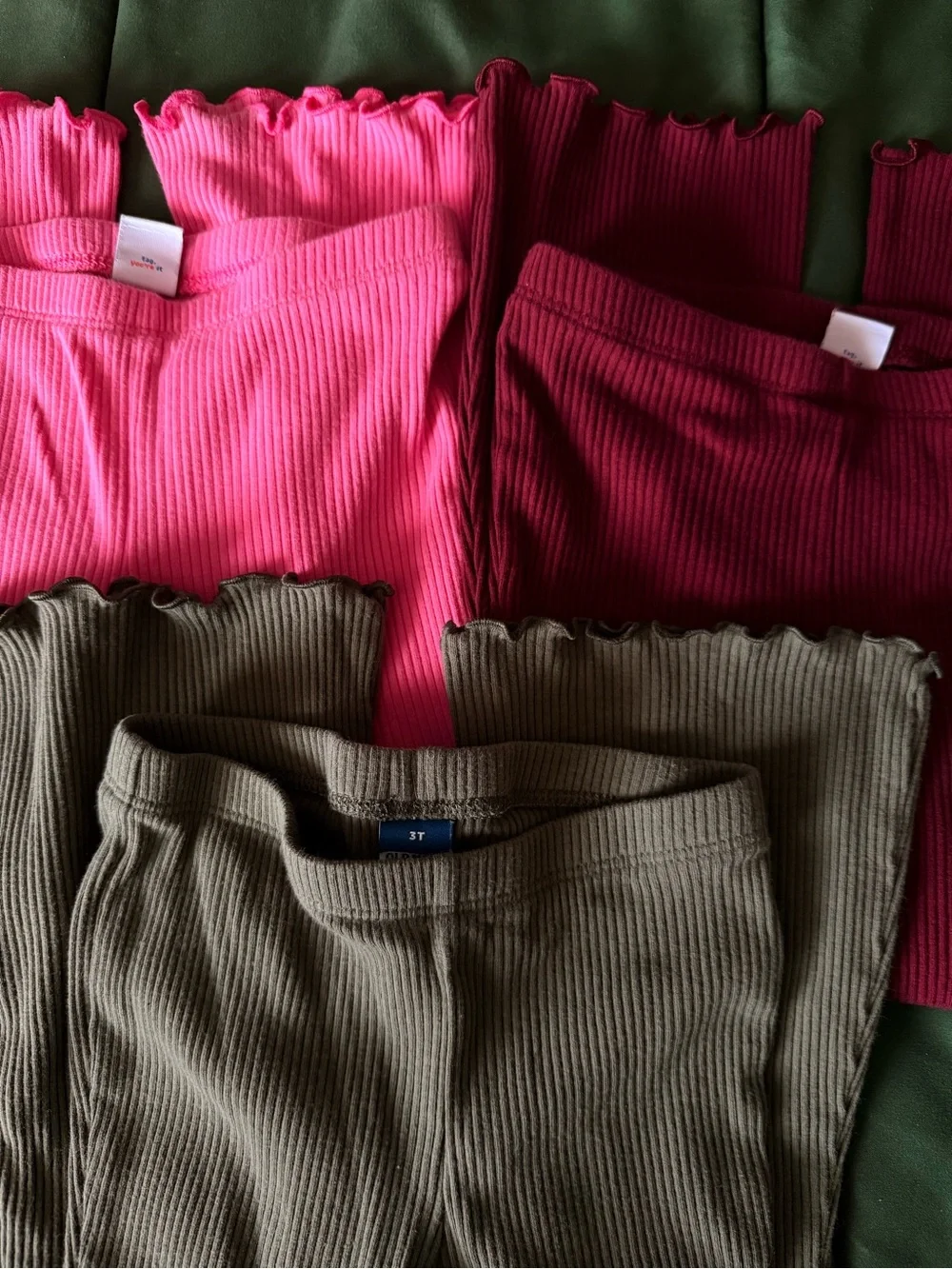 Ribbed Flare Leggings